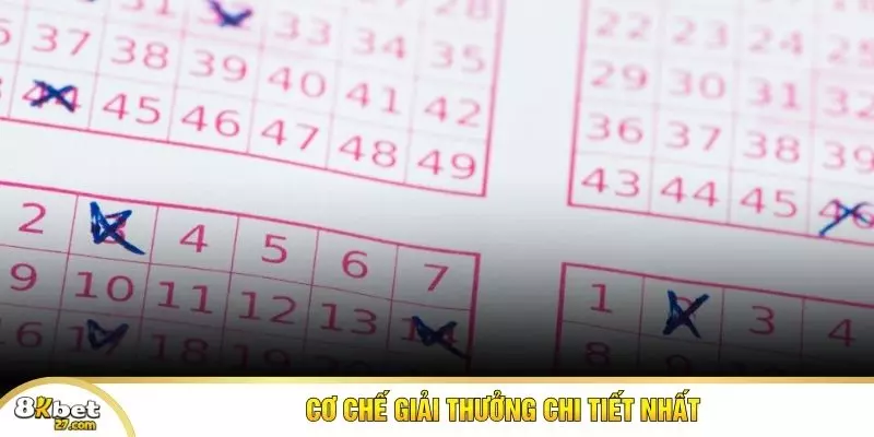 Cơ chế giải thưởng chi tiết nhất